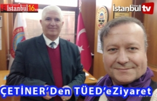 Çetiner'den TÜED'e Hayırlı Olsun Ziyareti