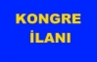 KONGRE İLANI 