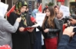 Saadet Partisi Kadın Kollarından Mescid-i Aksa Açıklaması