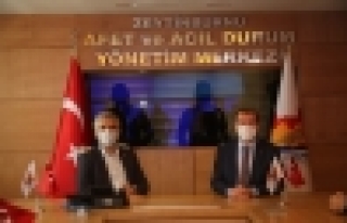 Zeytinburnu Afet ve Acil Durum Yönetim Merkezi Açıldı