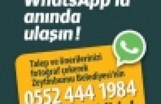 Zeytinburnu’nda Vatandaşlar Şikayetlerini WhatsApp’tan...