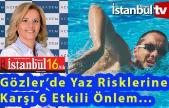 Yazın gözlerinizi korumak ‘elinizde’!