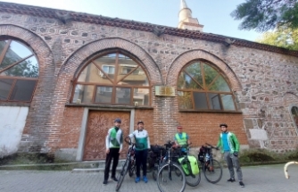Edirne Yeşilay Spor Klübü Bulgaristan'a Bisiklet Turu Düzenledi