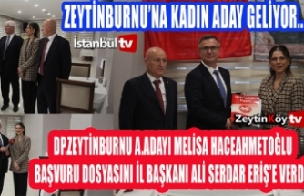 Melisa Hacıahmetoğlu DP. Zeytinburnu Belediye Başkan A.Adayı Oldu (VİDEOLU)