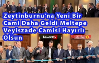 Kadir Gecesinde Zeytinburnu'na Yeni Bir Cami Daha