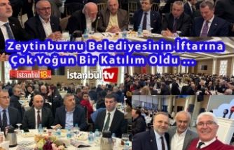 Zeytinburnu Belediyesinin İftarına Büyük Katılım