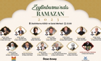 Zeytinburnu Kültür Sanat’ta Ramazan Etkinlikleri Başlıyor