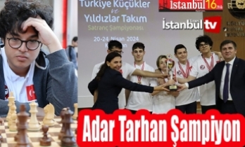 Adar Tarhan Satrançta Masa Birincisi ve Takımı Türkiye Şampiyonu Oldu