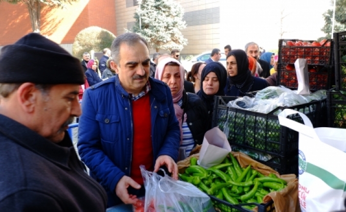 12 Günde 40 Ton Patates Satıldı