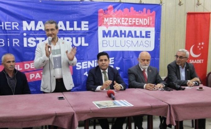Saadet Partisi Sahalara İndi (VİDEOLU)