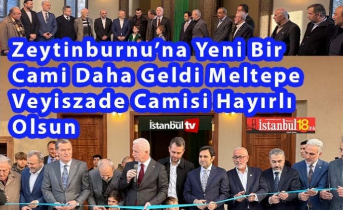 Kadir Gecesinde Zeytinburnu'na Yeni Bir Cami Daha