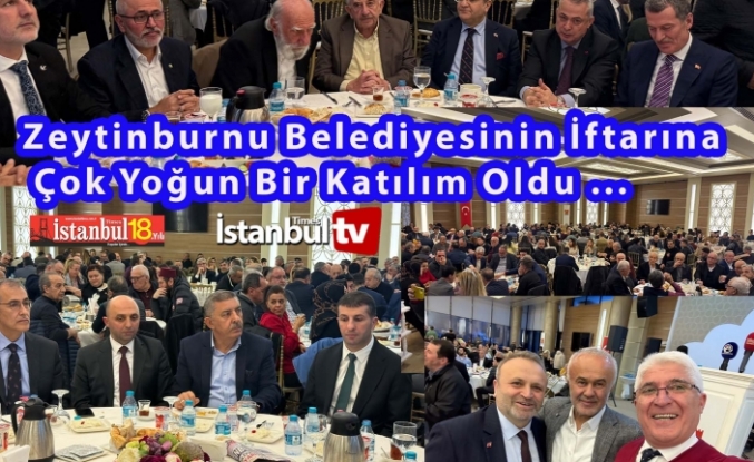 Zeytinburnu Belediyesinin İftarına Büyük Katılım