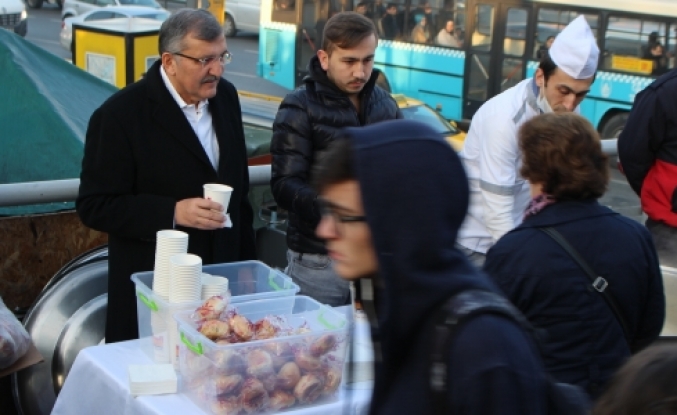 Çay ve Çorba başkandan 