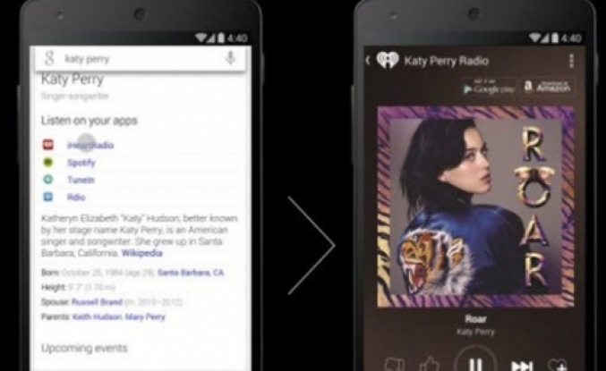 Google aramalarında müzikler anında dinlenebilecek
