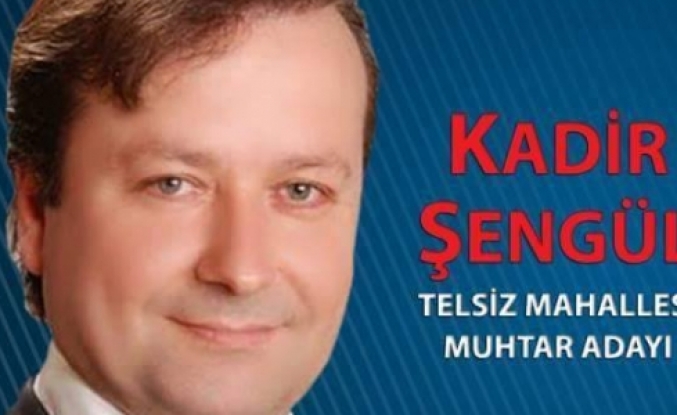 Siyasi Parti Gibi Çalışan Muhtar Adayı 