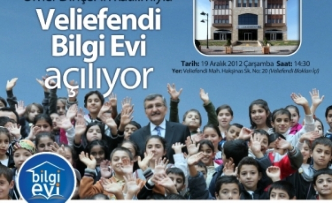 Yeni bir hizmet şubesi: “Veliefendi bilgi evi” açılıyor !