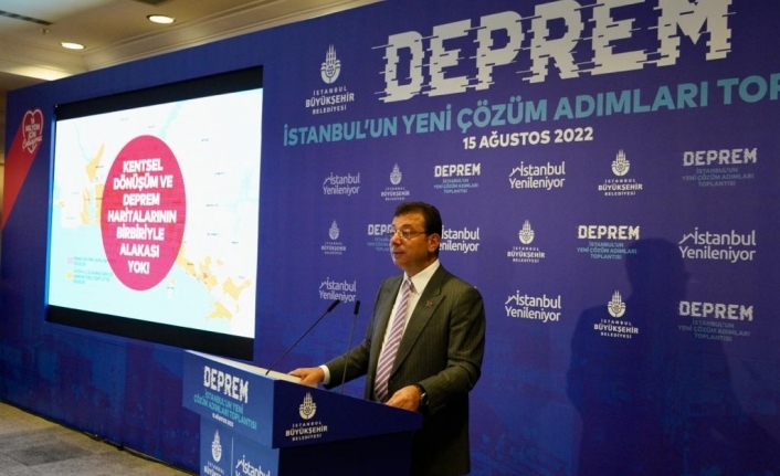 İmamoğlu:  ''AKP 85 Milyar Doları Deprem İçin Kullanmadı''